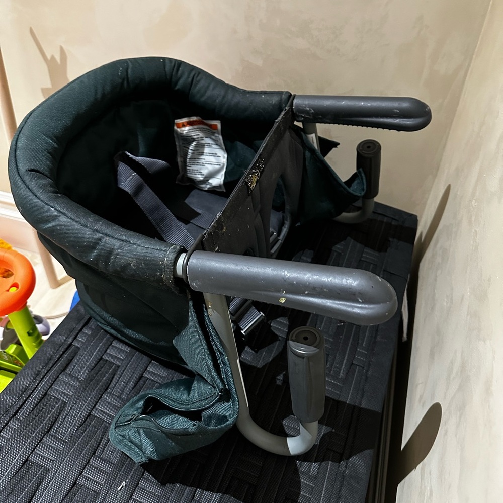 Inglesina High Chair, Used in Dark Green
